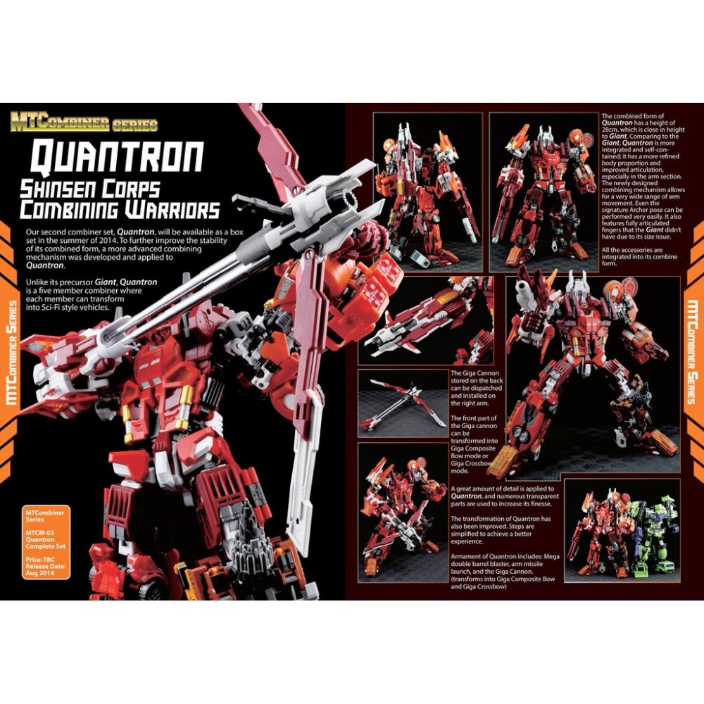 Maketoys- Quantron MTCM-03 ABCDE Full Set